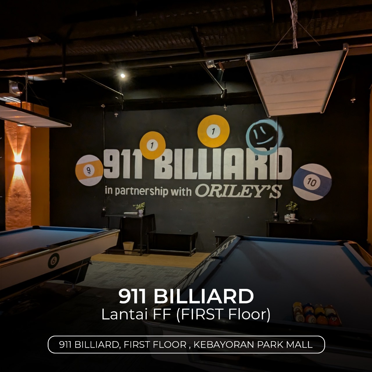 911 Billiard Kebayoran Park Mall